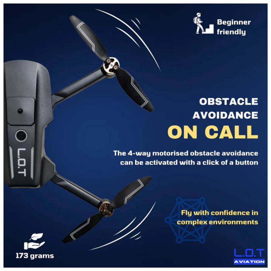 L.O.T Aviation IRIS drone highlighting obstacle avoidance technology Cocoland Toys