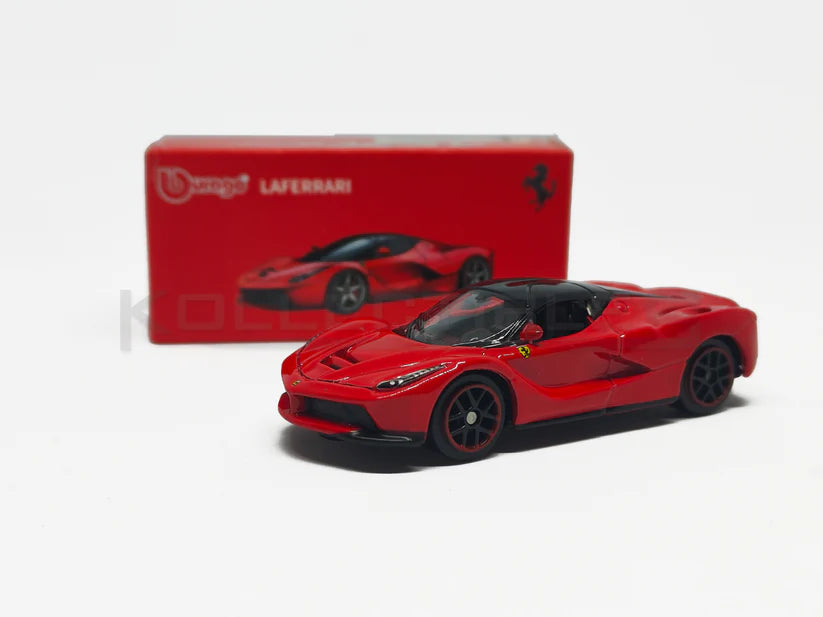 Bburago Ferrari LaFerrari Red 1:64 diecast model with display box Cocoland Toys