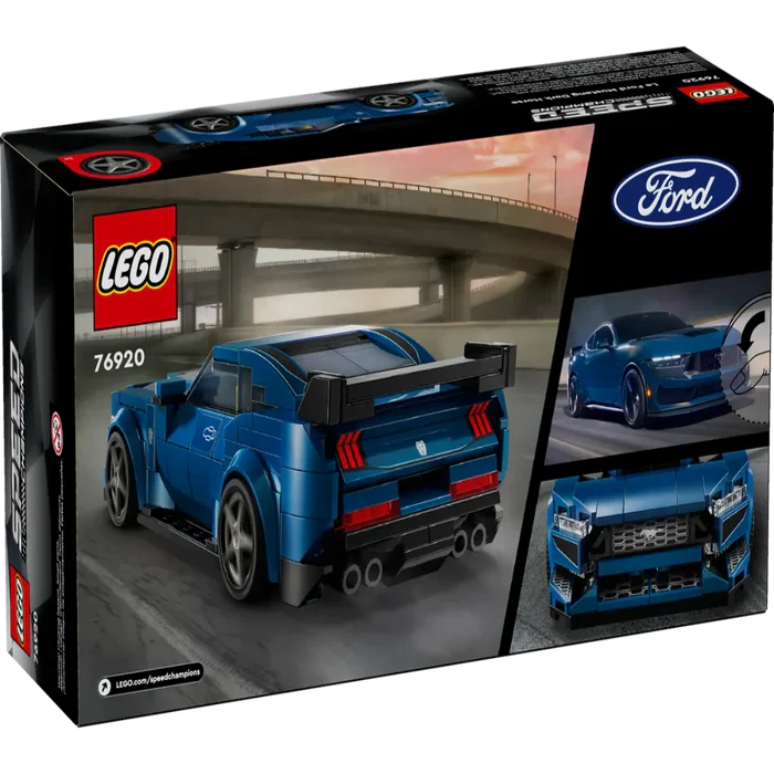 LEGO Speed Champions Ford Mustang Dark Horse Sports Car Toy Set 76920