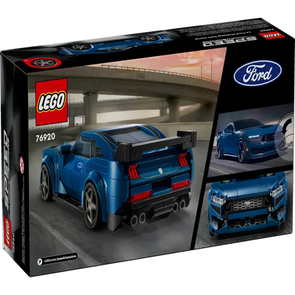 LEGO Speed Champions Ford Mustang Dark Horse Sports Car Toy Set 76920