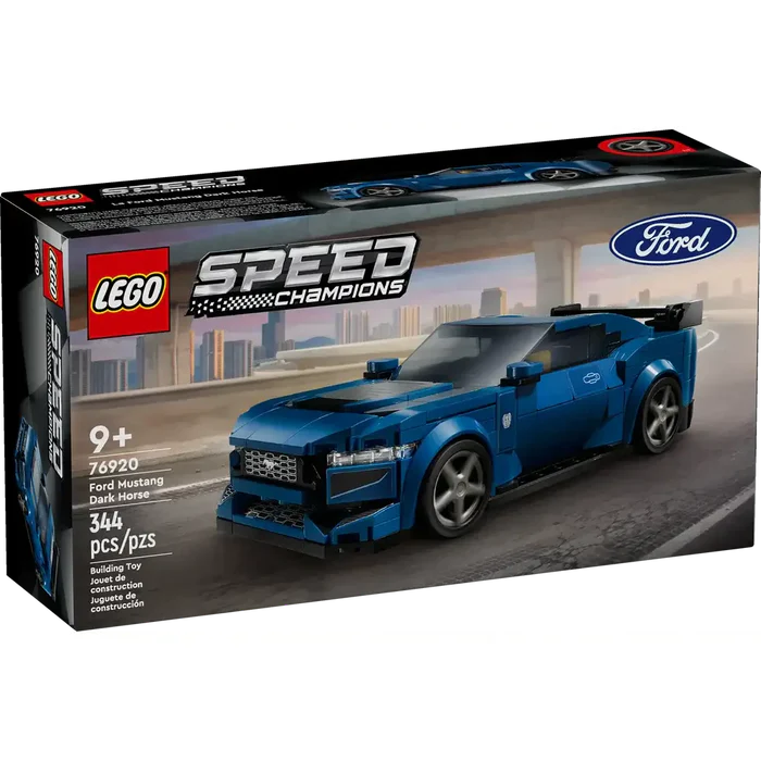 LEGO Speed Champions Ford Mustang Dark Horse Sports Car Toy Set 76920