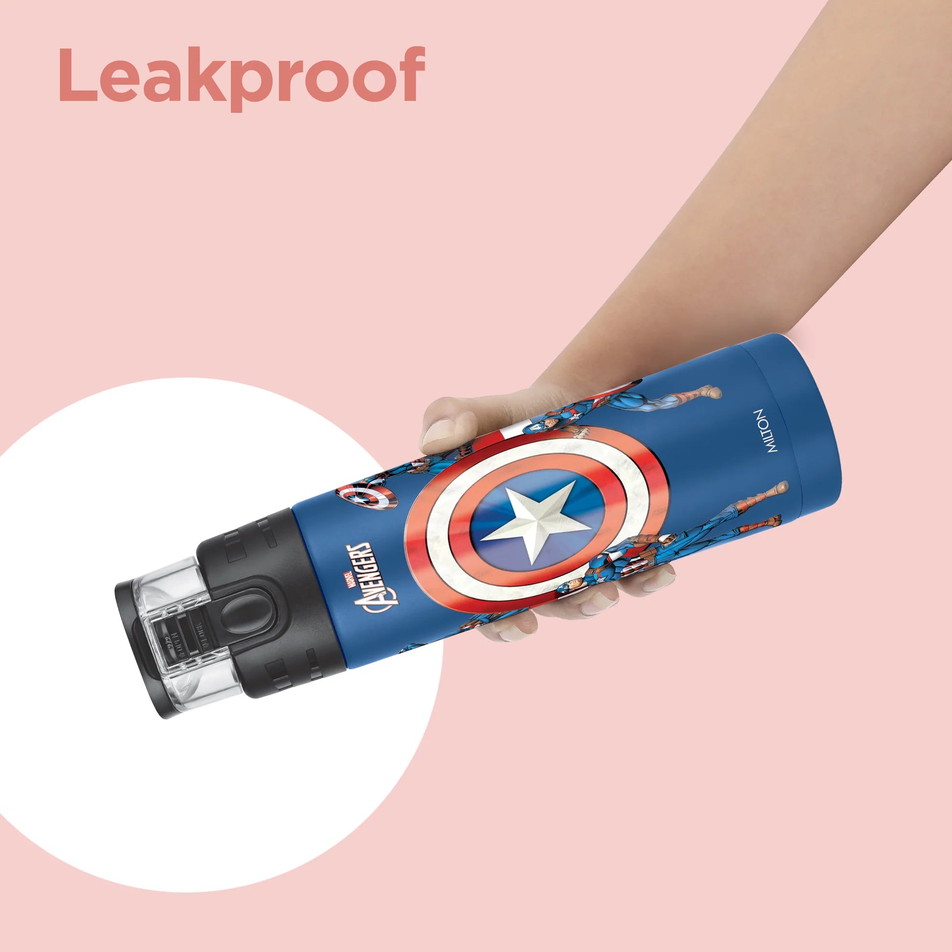 Marvel Mighty Captain America Bottle (Milton)