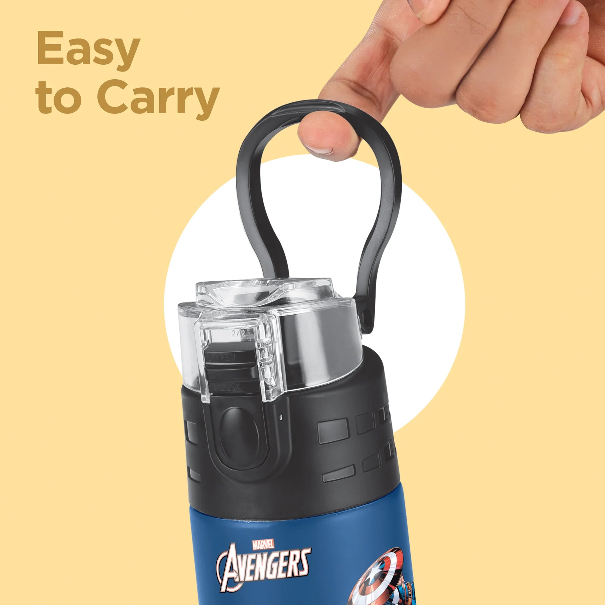 Marvel Mighty Captain America Bottle (Milton)