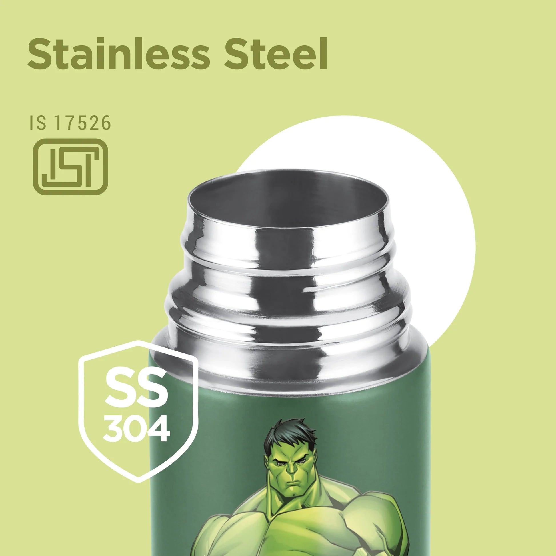 Marvel Mighty Hulk Bottle (Milton)