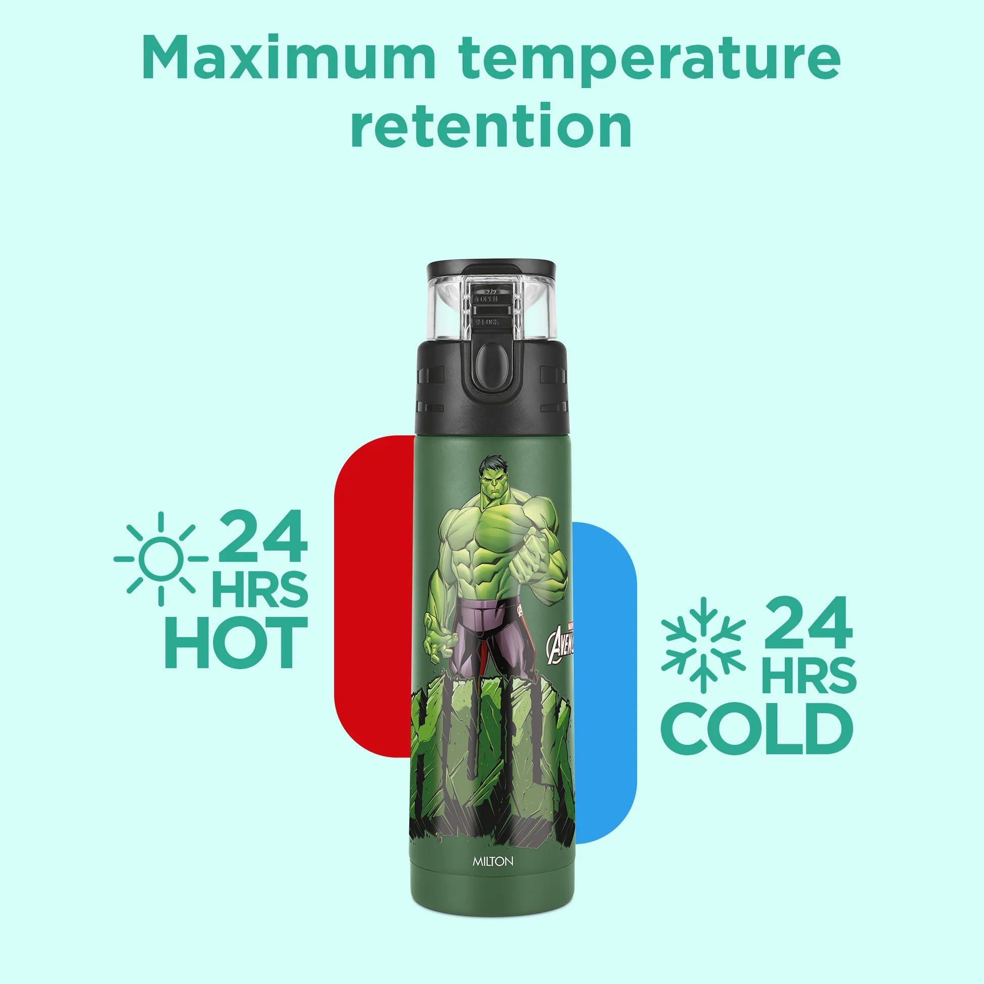 Marvel Mighty Hulk Bottle (Milton)