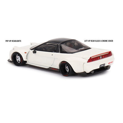 MINI GT 1:64 KAIDO★HOUSE HONDA NSX KAIDO WORKS V2 WHITE (KHMG148)