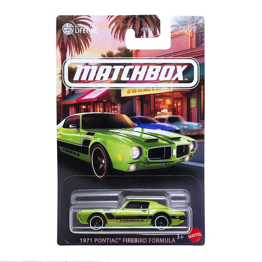 Matchbox 1:64 Scale 1971 Pontiac Firebird Formula (Imported)
