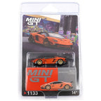 MINI GT LB★WORKS Lamborghini Aventador Limited Edition Orange MDX 2025 Blister