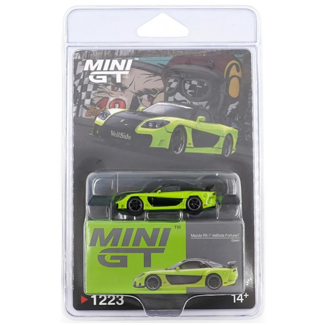 MINI GT Mazda RX-7 VeilSide Fortune7 Green Blister