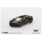 Mini GT Blister #1058: Bugatti W16 Mistral Black