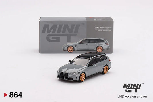 MINI GT - BMW M3 Competition Touring Brooklyn Gray - Scale 1/64