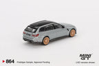 MINI GT - BMW M3 Competition Touring Brooklyn Gray - Scale 1/64