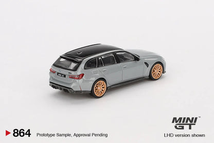 MINI GT - BMW M3 Competition Touring Brooklyn Gray - Scale 1/64