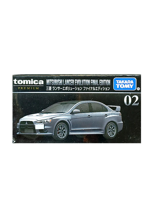 TOMICA PREMIUM 02 MITSUBISHI LANCER EVOLUTAION FINAL EDTION