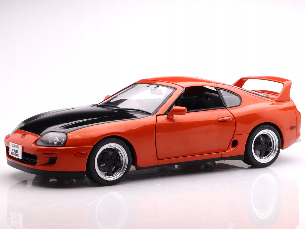 Solido Toyota Supra MK4 (A80) Astral Black 1993 1:18 Scale