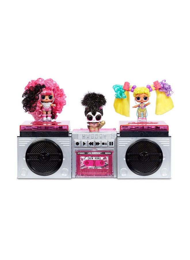 Remix Pets- Dressed 4 The Concert Set- Collect To Built Boombox