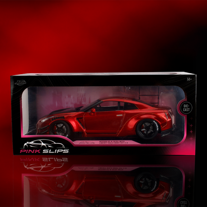 Pink Slips Nissan GT-R (R35) Liberty Walk, 1:18 Scale Vehicle