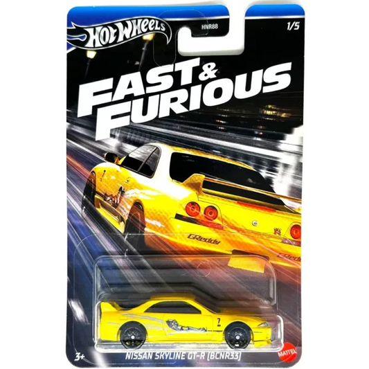 Hot Wheels : Fast And Furious – Nissan Skyline GT-R (BCNR33)