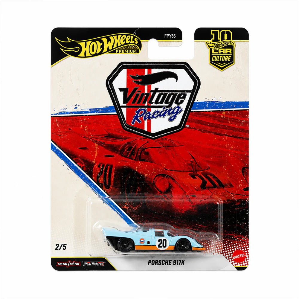 Hot Wheels Premium Vintage Car Culture Porsche 917K