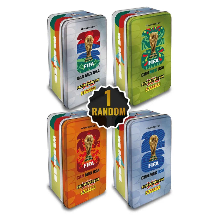 Panini FIFA World Cup 2026 Adrenalyn XL Classic Tin Random Design Front View