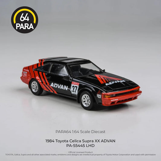 Para64 - Scala 1/64 1984 Toyota Celica Supra ADVAN LHD