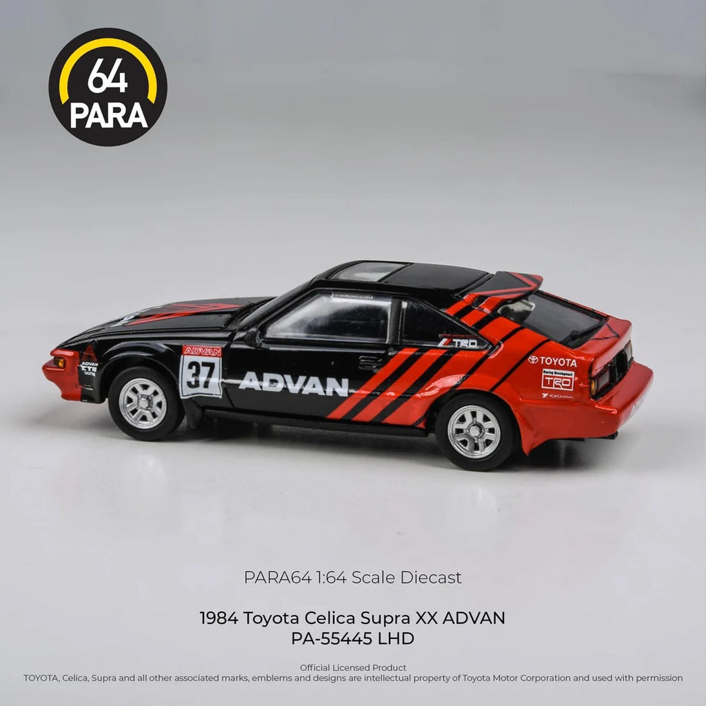 Para64 - Scala 1/64 1984 Toyota Celica Supra ADVAN LHD