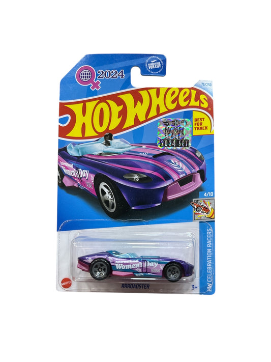 Hot Wheels 2024 HW Celebration Racers 1:64 Scale - Rrroadster 76/250