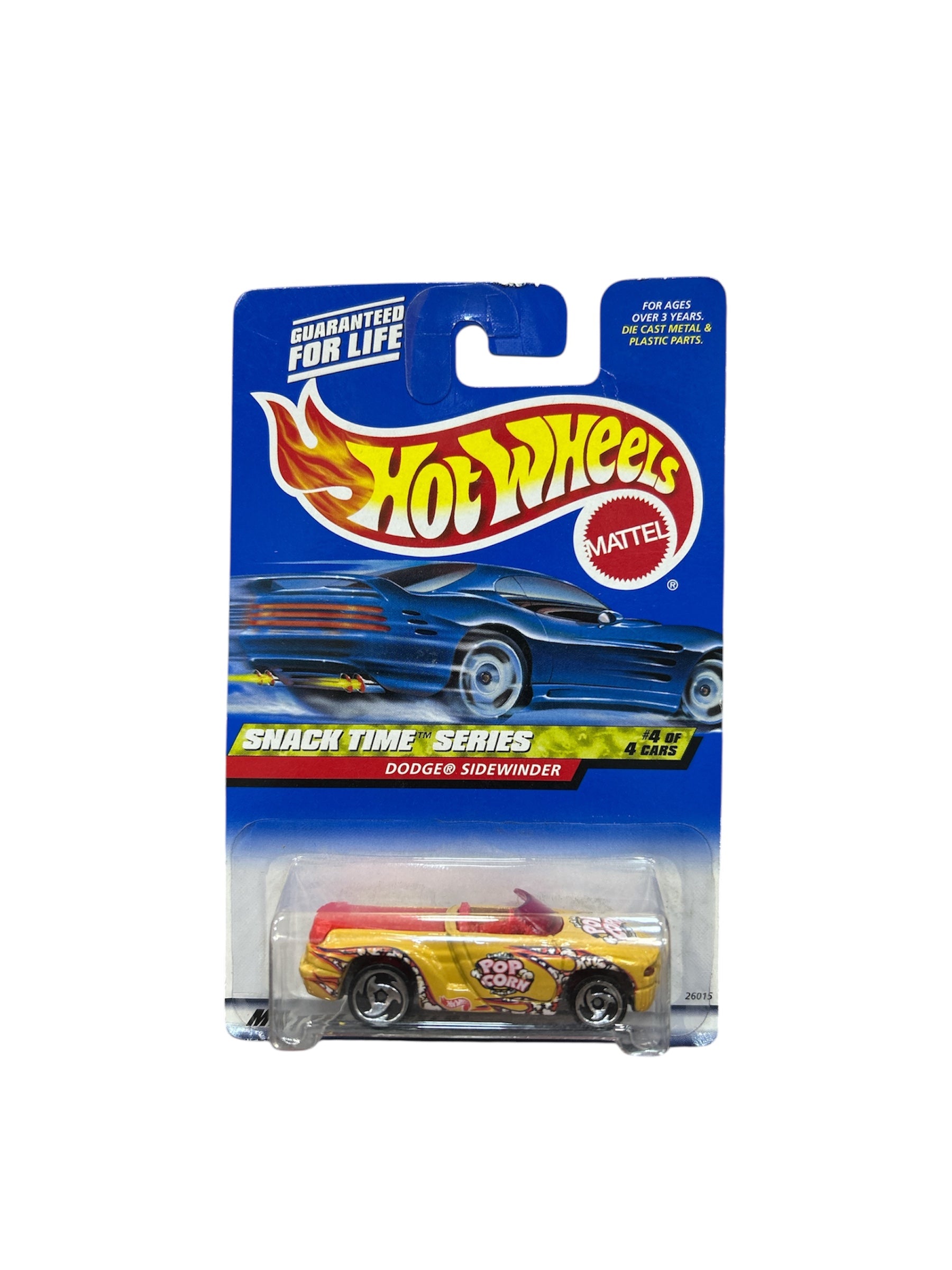 2000 Hot Wheels Snack Time Dodge Sidewinder 4/4(Mustard Version)