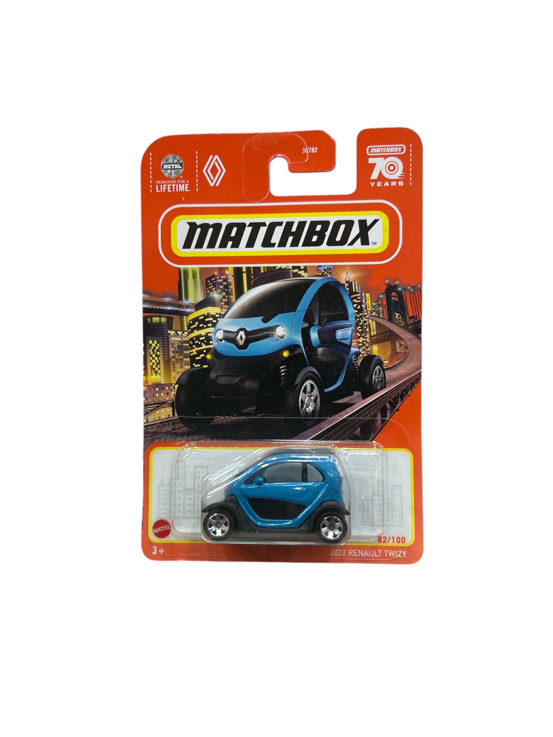 Matchbox 2022 Renault Twizy , 70 Year 82/100