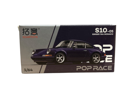 Pop Race 1:64 Scale Porsche Singer 964 Monaco