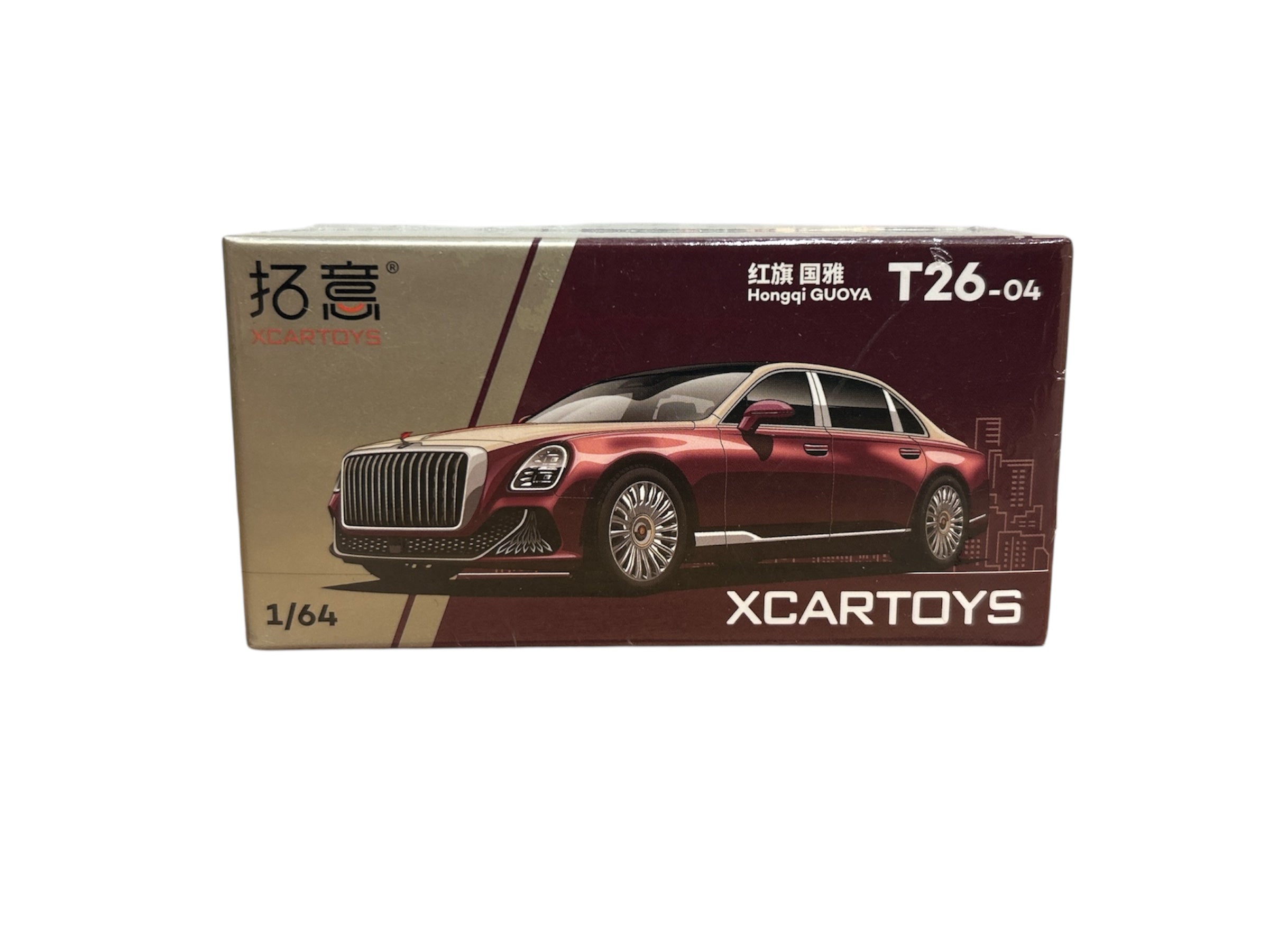 Pop Race 1:64 Scale Hongqi Guoya Sedan