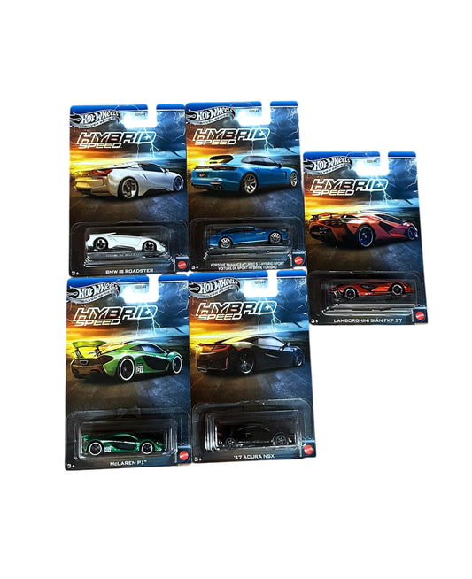 Hotwheels Silver Series Hybrid Set Of 5 ( Imported )
