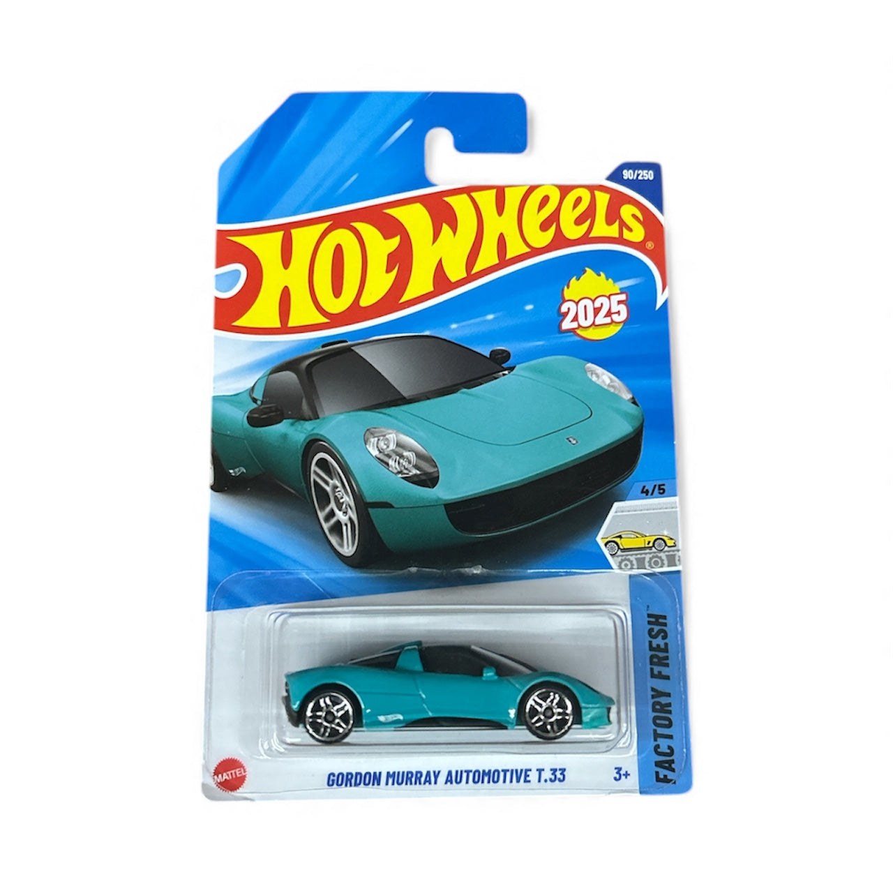 2025 Hotwheels Gordon Murray Automotive T.33 ( Imported )