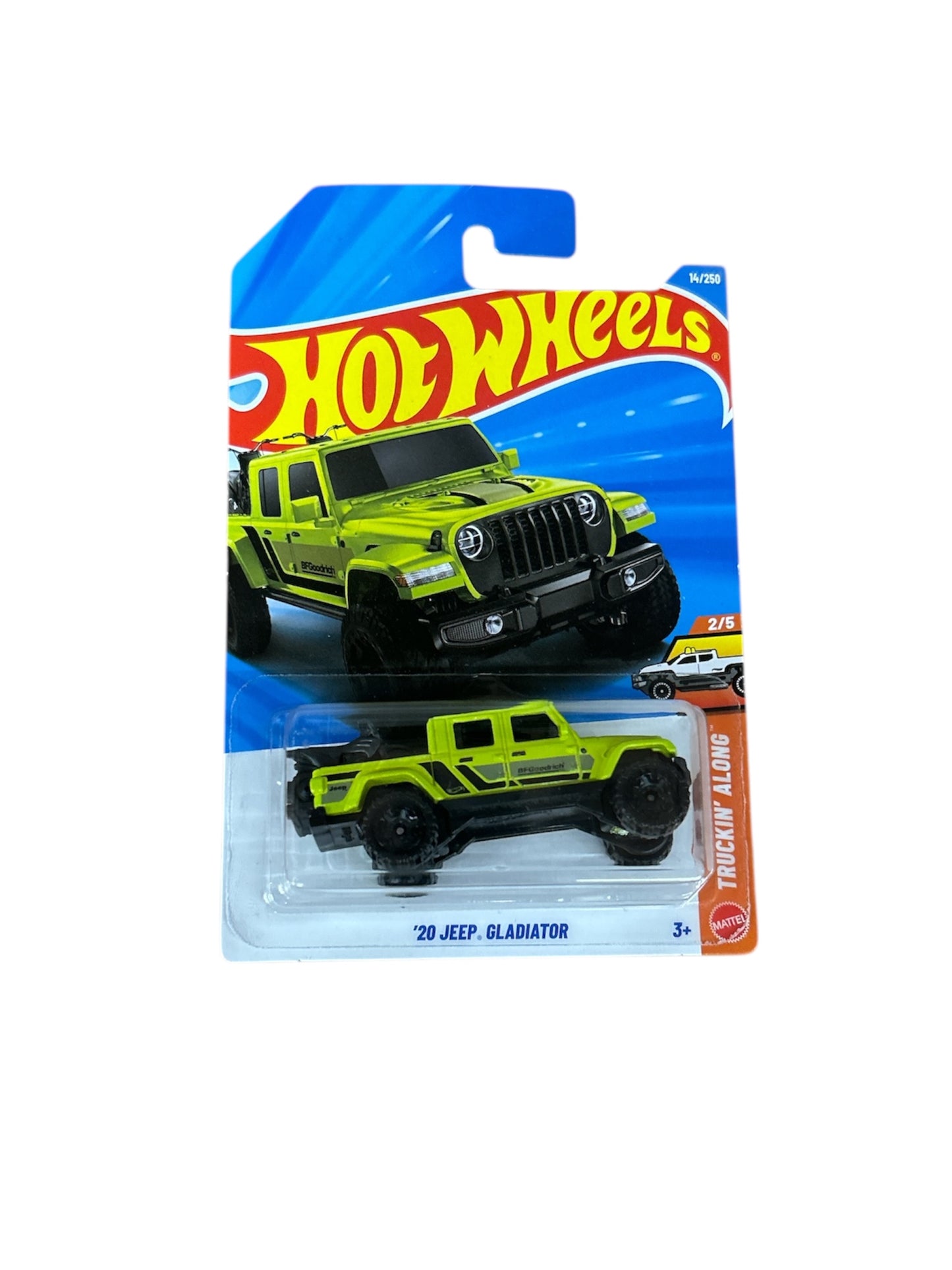 Hot Wheels '20 Jeep Gladiator [Green] Truckin Scale 1:64 ( Imported)