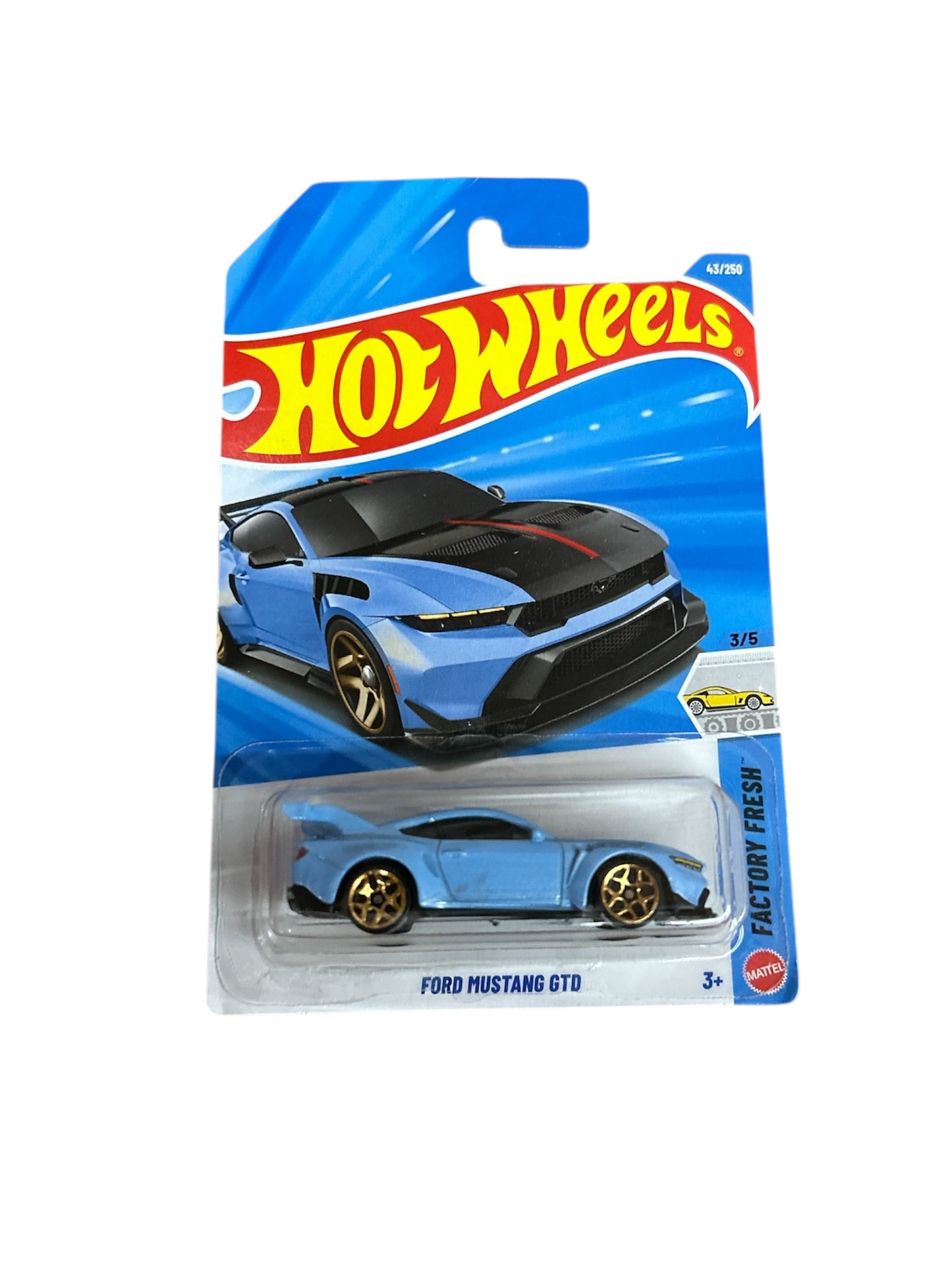 Hot Wheels Ford Mustang GTD 1:64 Scale Die-Cast