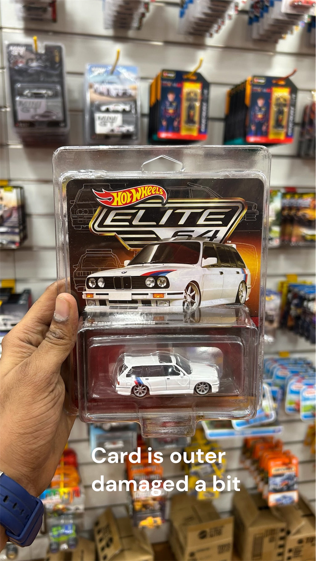 Hot Wheels Exclusive Elite 64 1990 BMW 318i Touring
