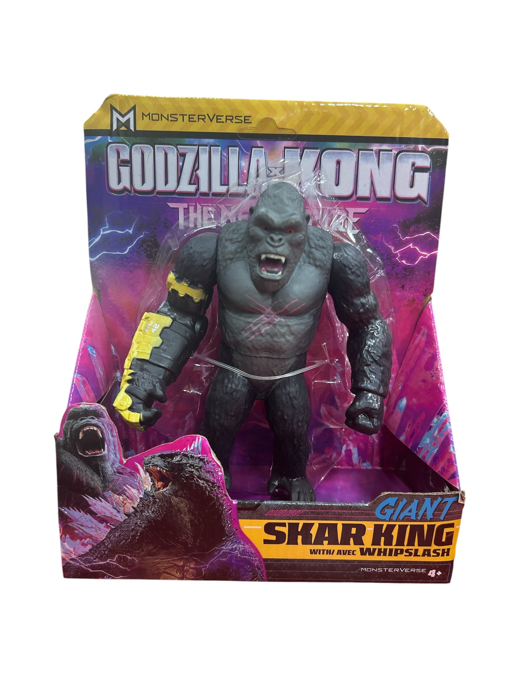 King Kong Action Figure Toy from Godzilla X Kong Movie with Movable Joints