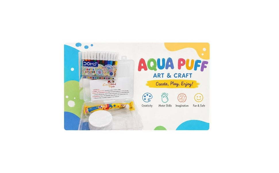 Aqua Puffs 3D Art Kit Create Your Own Puffy Designs