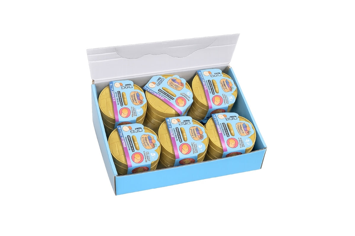 Squishy Bun Rainbow Mystery Dumpling Toy Glitter Edition ( Pack Of 2 )