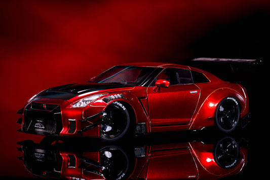 Pink Slips Nissan GT-R (R35) Liberty Walk, 1:18 Scale Vehicle