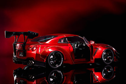 Pink Slips Nissan GT-R (R35) Liberty Walk, 1:18 Scale Vehicle