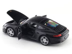 Rastar Porsche 911 Carrera S 1:24 Scale Model Black