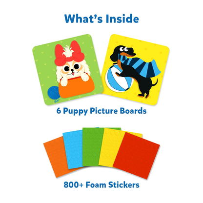 SkillMatics Fun with Foam: Puppies | No Mess Sticker Art