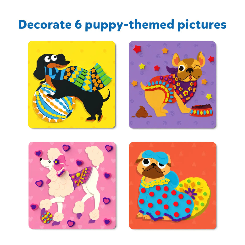 SkillMatics Fun with Foam: Puppies | No Mess Sticker Art