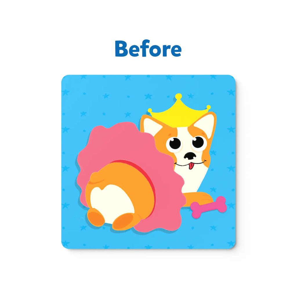 SkillMatics Fun with Foam: Puppies | No Mess Sticker Art