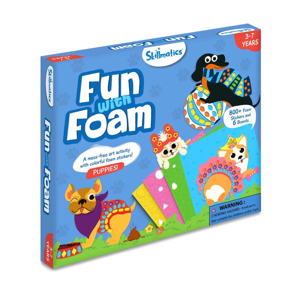 SkillMatics Fun with Foam: Puppies | No Mess Sticker Art