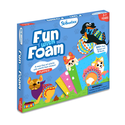 SkillMatics Fun with Foam: Puppies | No Mess Sticker Art