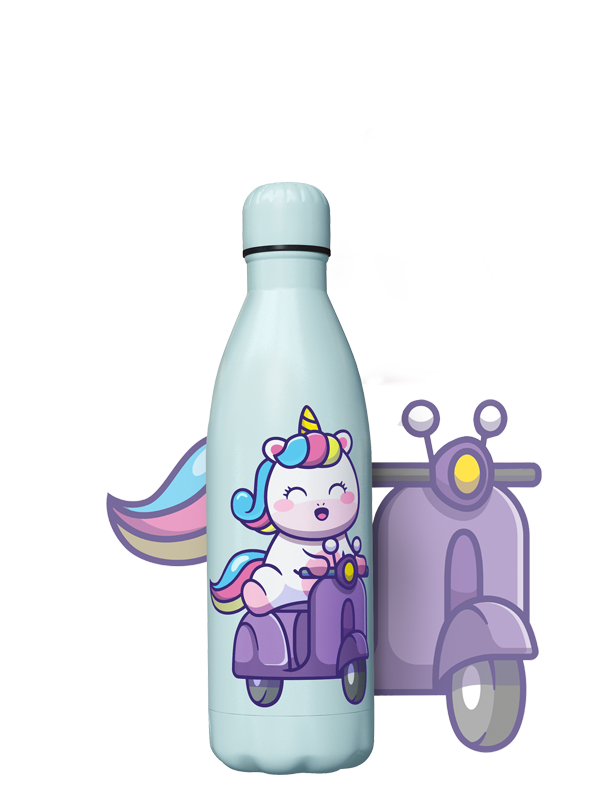 Speedex Unicorn Stainless Steel Water Bottle