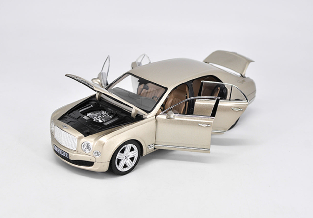 Rastar 1/18 Bentley Mulsanne (Champagne) Diecast Car Model