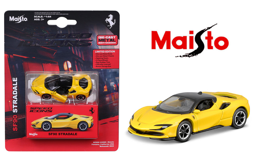 Maisto Speed Icons Ferrari SF90 Stradale Scale Limited Edtion